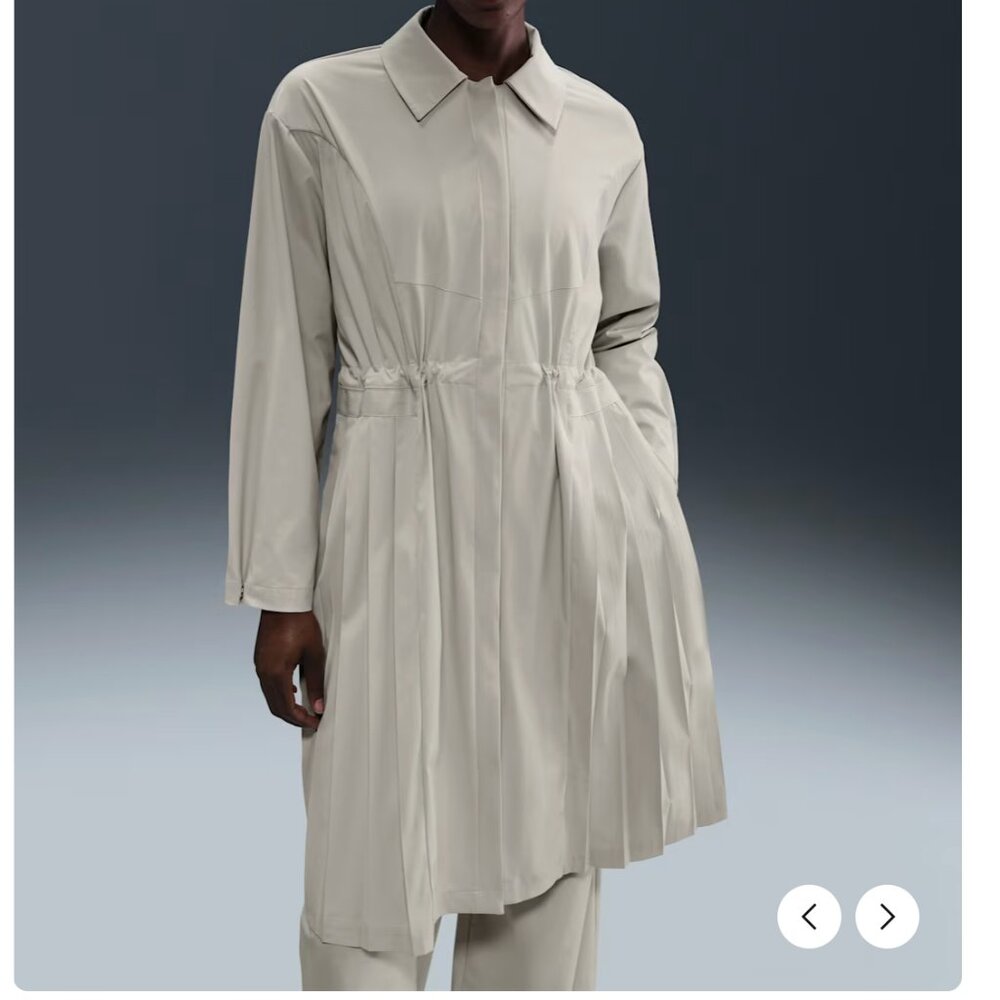 BNWT Nike 24.7 PerfectStretch Women's Dri-FIT Oversized Trench Coat XL